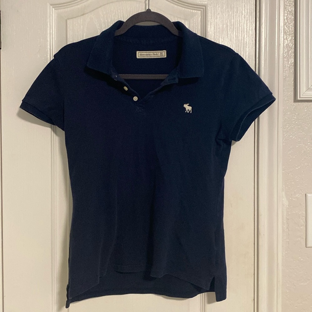 Abercrombie & Fitch women’s sz M polo shirt